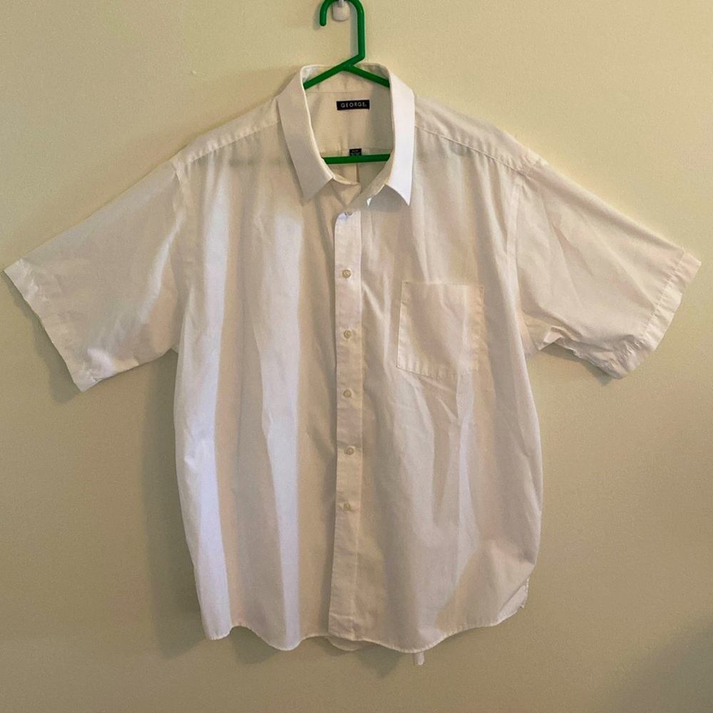 George white dress short sleeve.